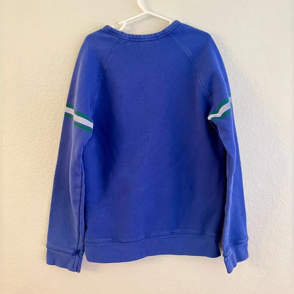 Seattle Seahawks Kids’ Junk Food Clothing Blue and Green Kids Sweatshirt - Picture 2 of 3